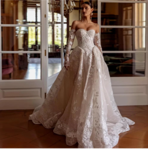 aurora lace royale gown